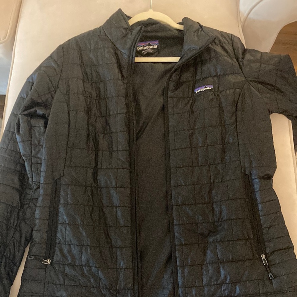 Black Patagonia Coat Size Large